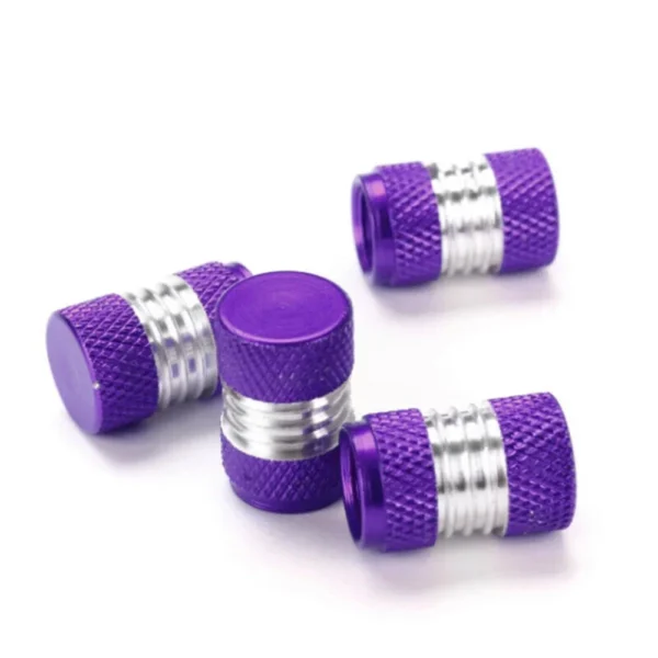 Valve Cap Stem Cap Accessories Anti-rust Car Cover Dust Cap Rim Wheel Tire Tire Valve Stems 4 Pcs Air Valve Stem Alloy - Image 4