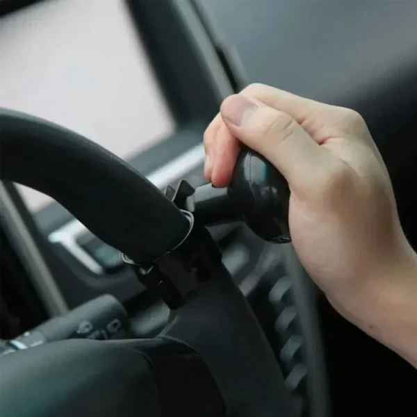 Universal Truck Heavy Car Duty Anti Slip Steering Wheel Cover Spinner Knob Handle Booster Grip Protective Auxiliary Ball Safe - Image 4