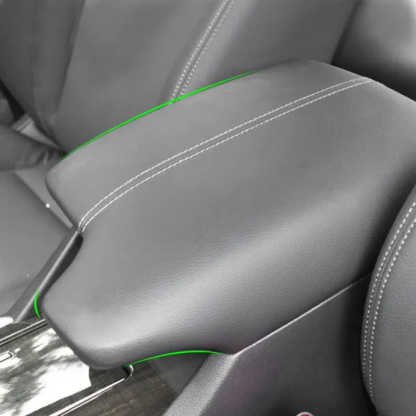 LHD For Honda Accord 9th 2014 2015 2016 Car Interior Center Control Armrest Box Cover Trim Microfiber Leather Accessories