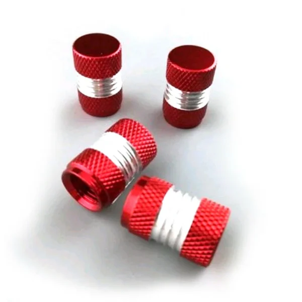 Valve Cap Stem Cap Accessories Anti-rust Car Cover Dust Cap Rim Wheel Tire Tire Valve Stems 4 Pcs Air Valve Stem Alloy - Image 2