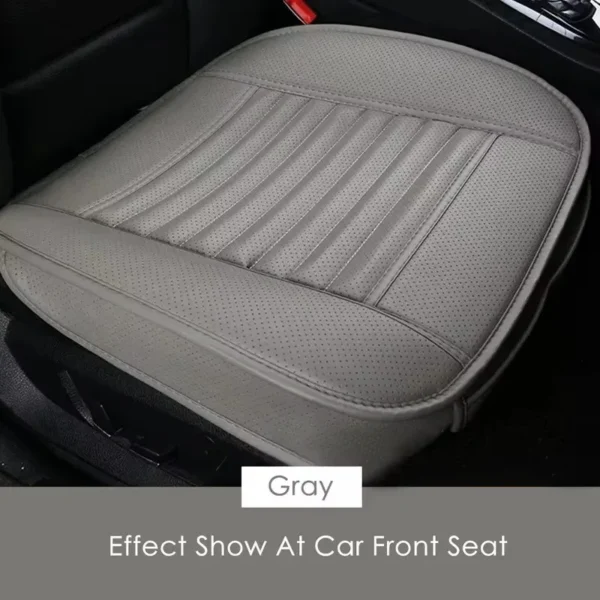 Car Seat Covers Protectors,Luxury PU Leather Breathable Car Interior Seat Cushion Pad Mat for Sedan SUV Truck Jeep Mini Van - Image 4
