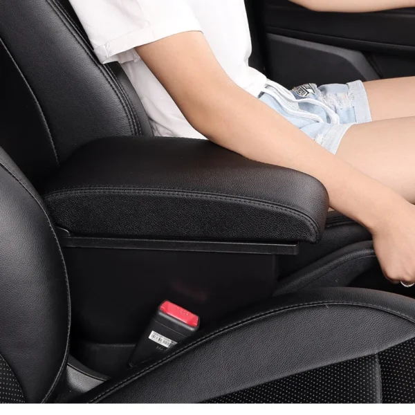 For Toyota Hilux Armrest Box For Toyota Hilux Car Armrest Retrofit Interior Parts Storage box Car Accessories with USB Charging - Image 3