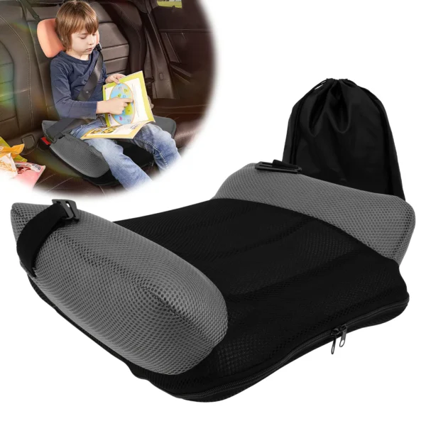 Inflatable Car Booster Seat Cushion Portable Booster Seat With Storage Bag Comfort and safety Travel PVC Mat for Kids Toddlers